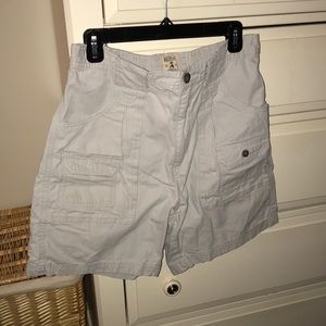 Tan Red Head Cargo Shorts 34